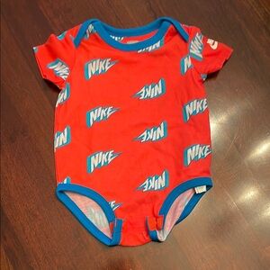 Nike Red and Blue Bodysuit One Piece